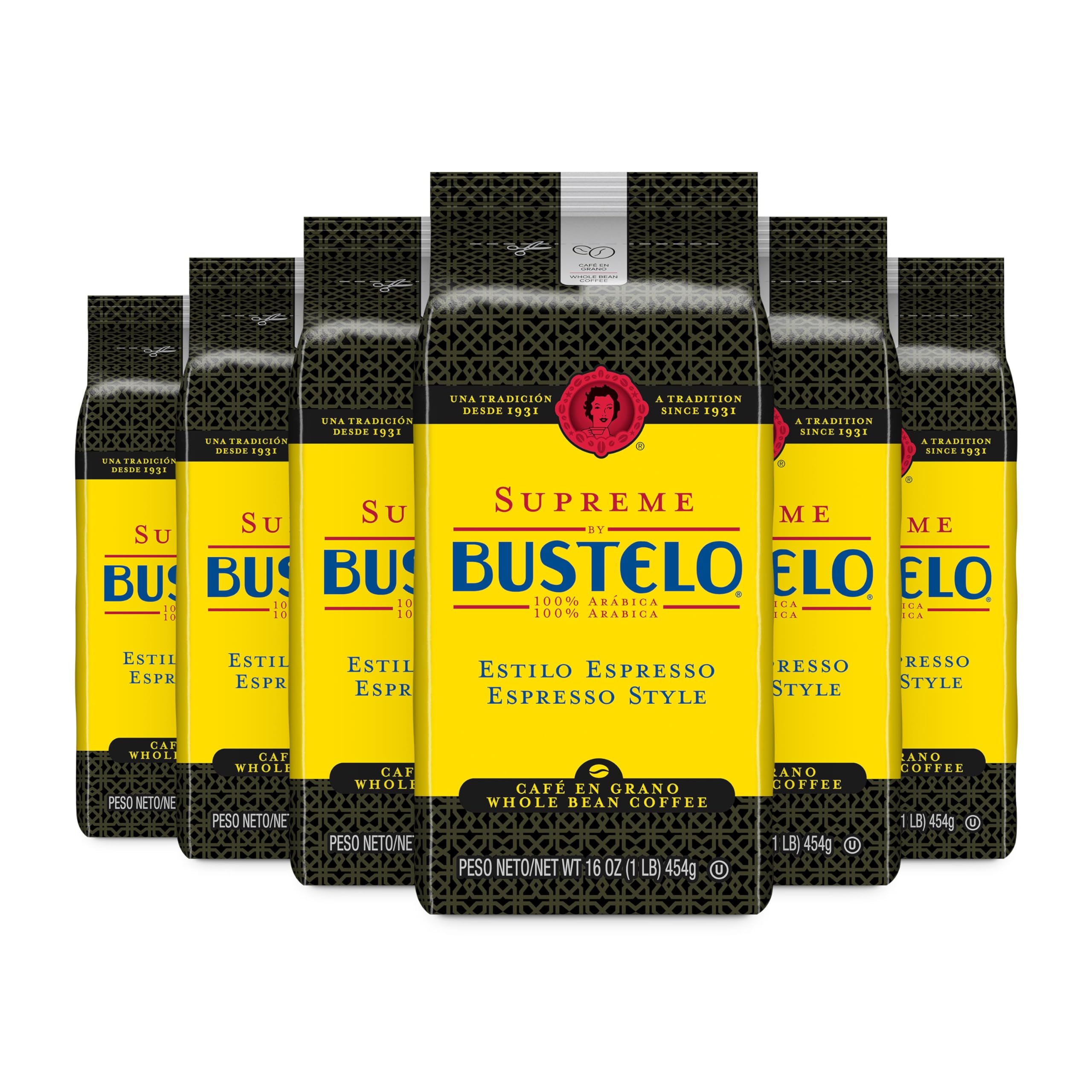 SUPREME エスプレッソブレンド ホールビーン Amazon.com : Supreme by Bustelo Espresso Style Whole Bean Coffee